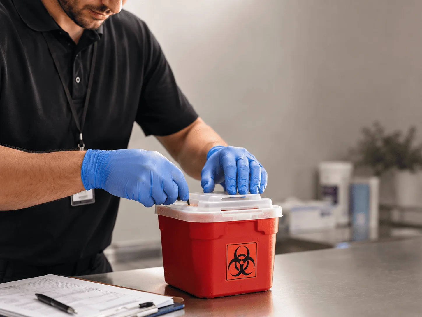 Why choose Sharps Waste Disposal in Larwill, IN